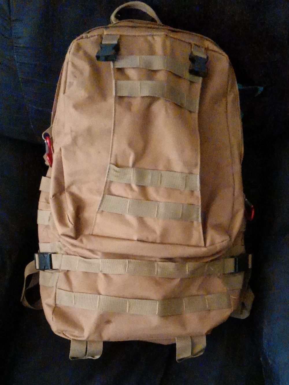 Men's Tactical Backpack in Tan - Durable Everyday Carry